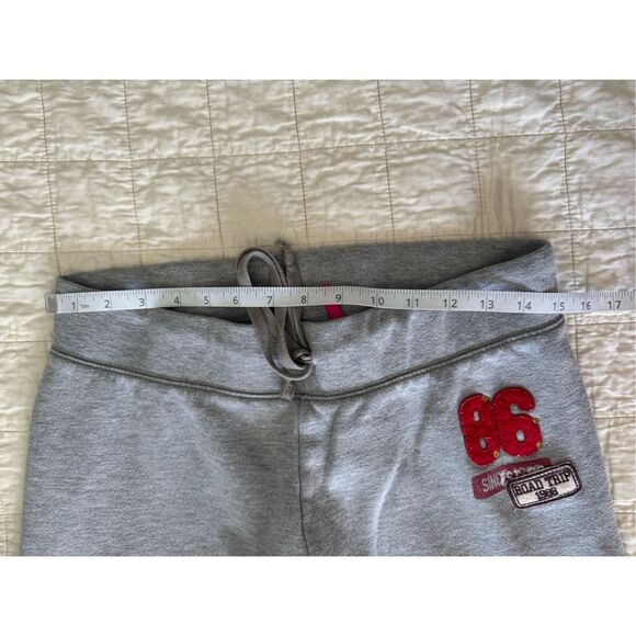 Victorias Secret PINK Y2K Low Rise Road Trip Vintage Sweatpants Medium - Picture 8 of 11